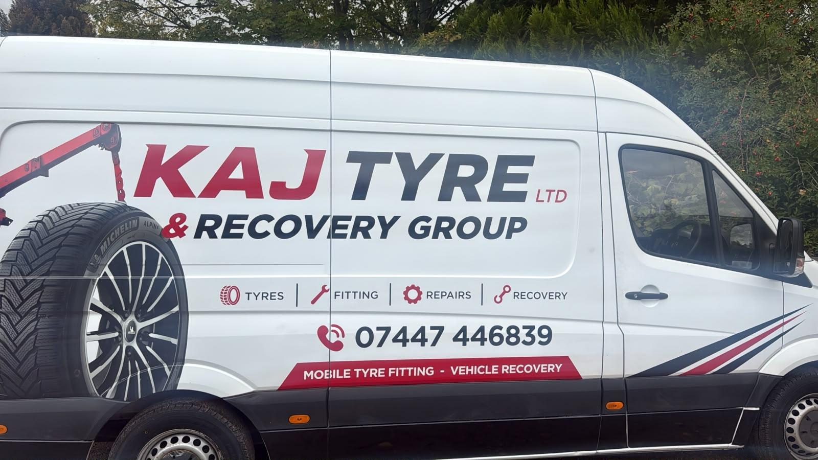 KAJ Mobile Tyre Fitting and Recovery van